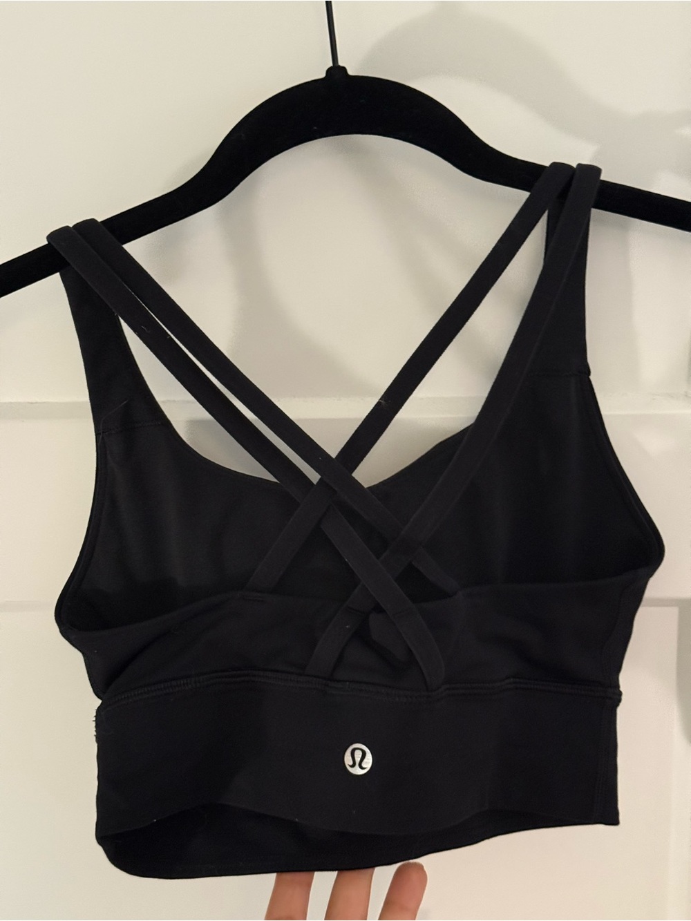 Lululemon energy bra longline black